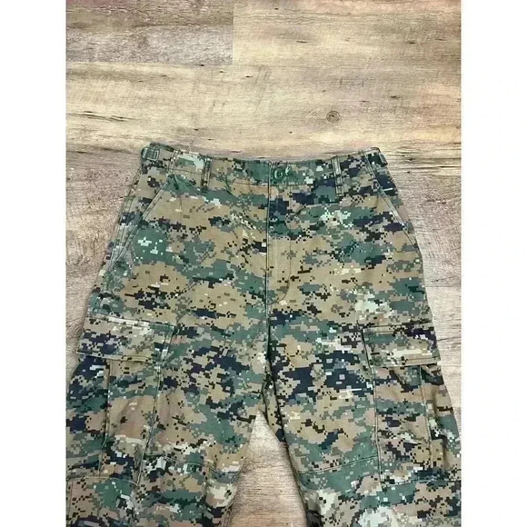 Propper Men's S Tactical Digital Camo Print Pants Pockets Baggy 30X31 Woodland - Picture 3 of 11